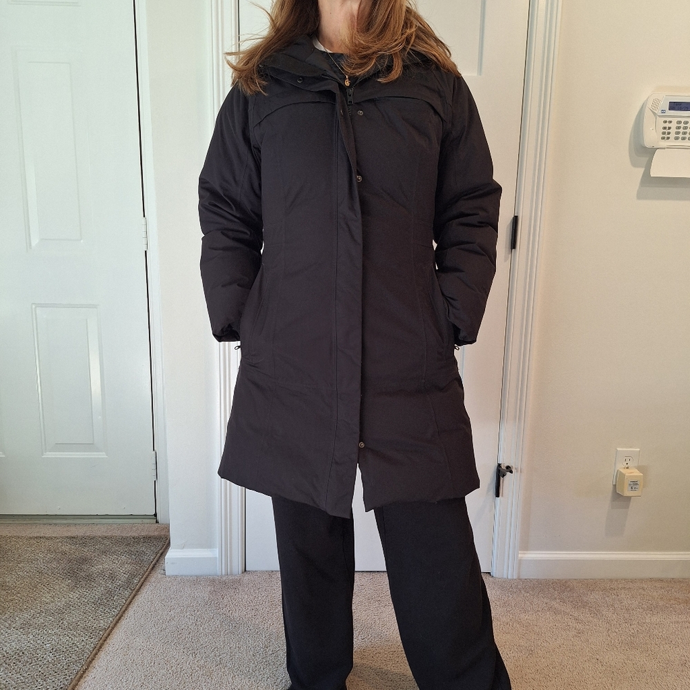 North Face Goose Down Filled Stadium Coat